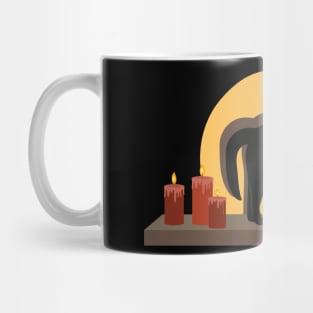 Cat and dark 1 Mug